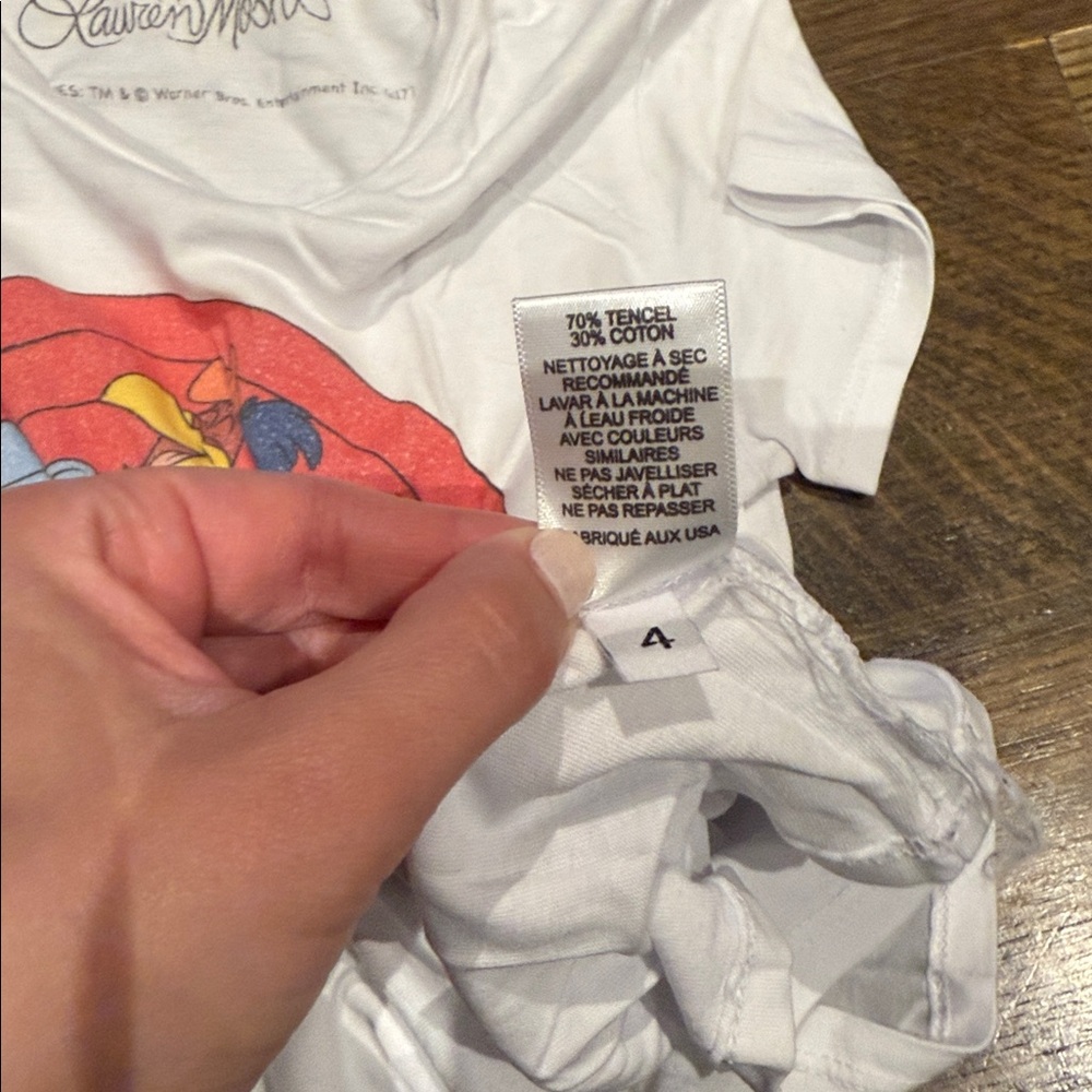 Lauren Moshi Short Sleeve Tee Shirt - Picture 3 of 3